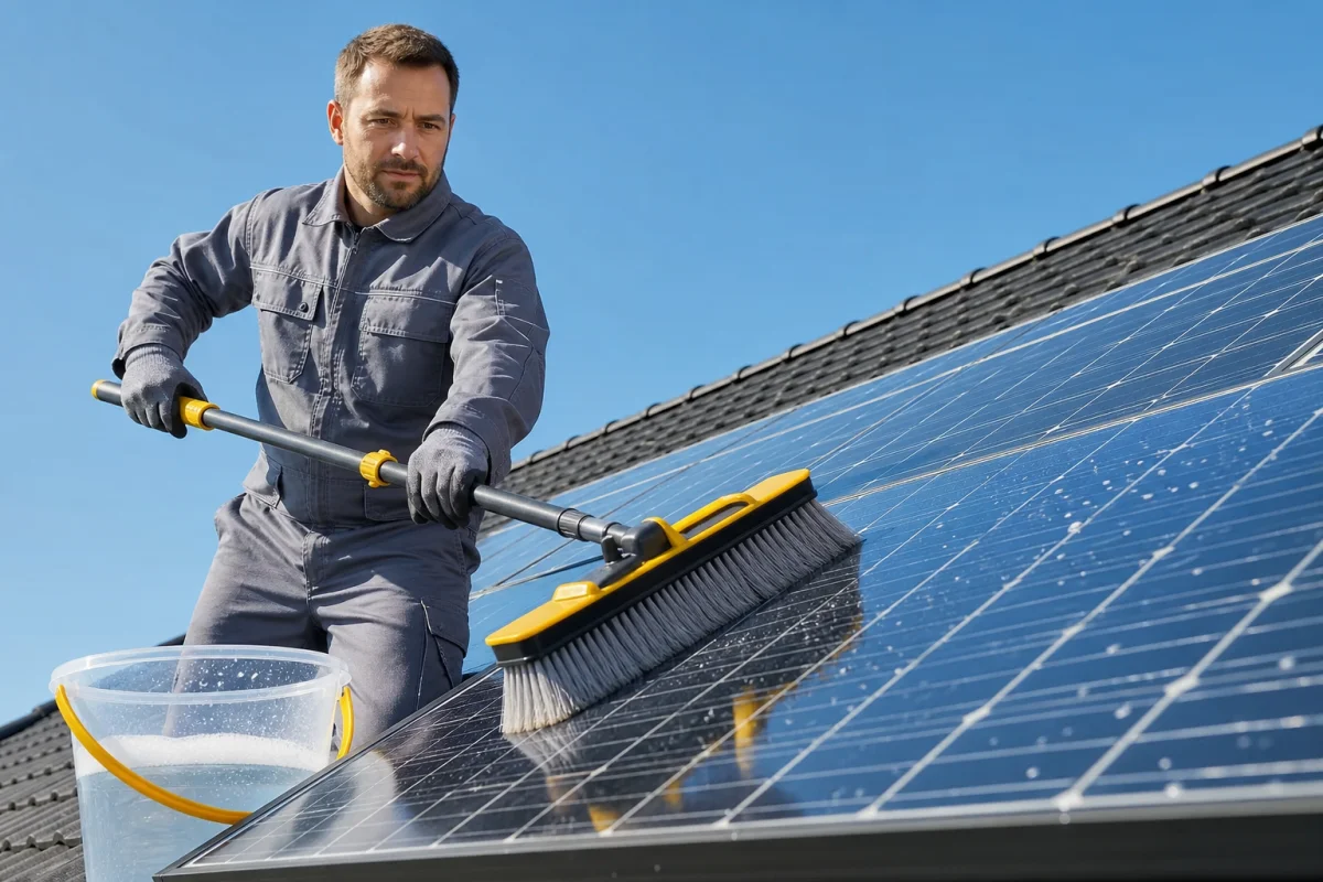 panneau photovoltaique entretien