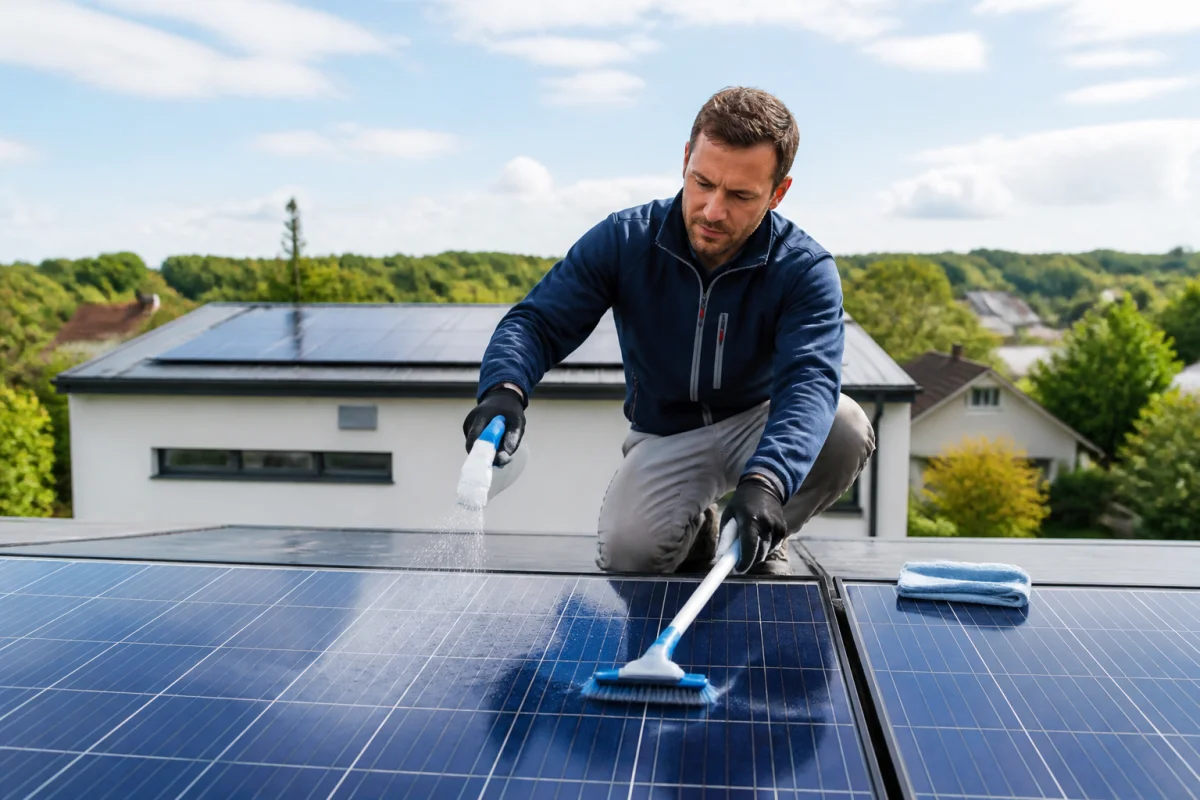 Entretenir ses panneaux solaires pour préserver leur rendement