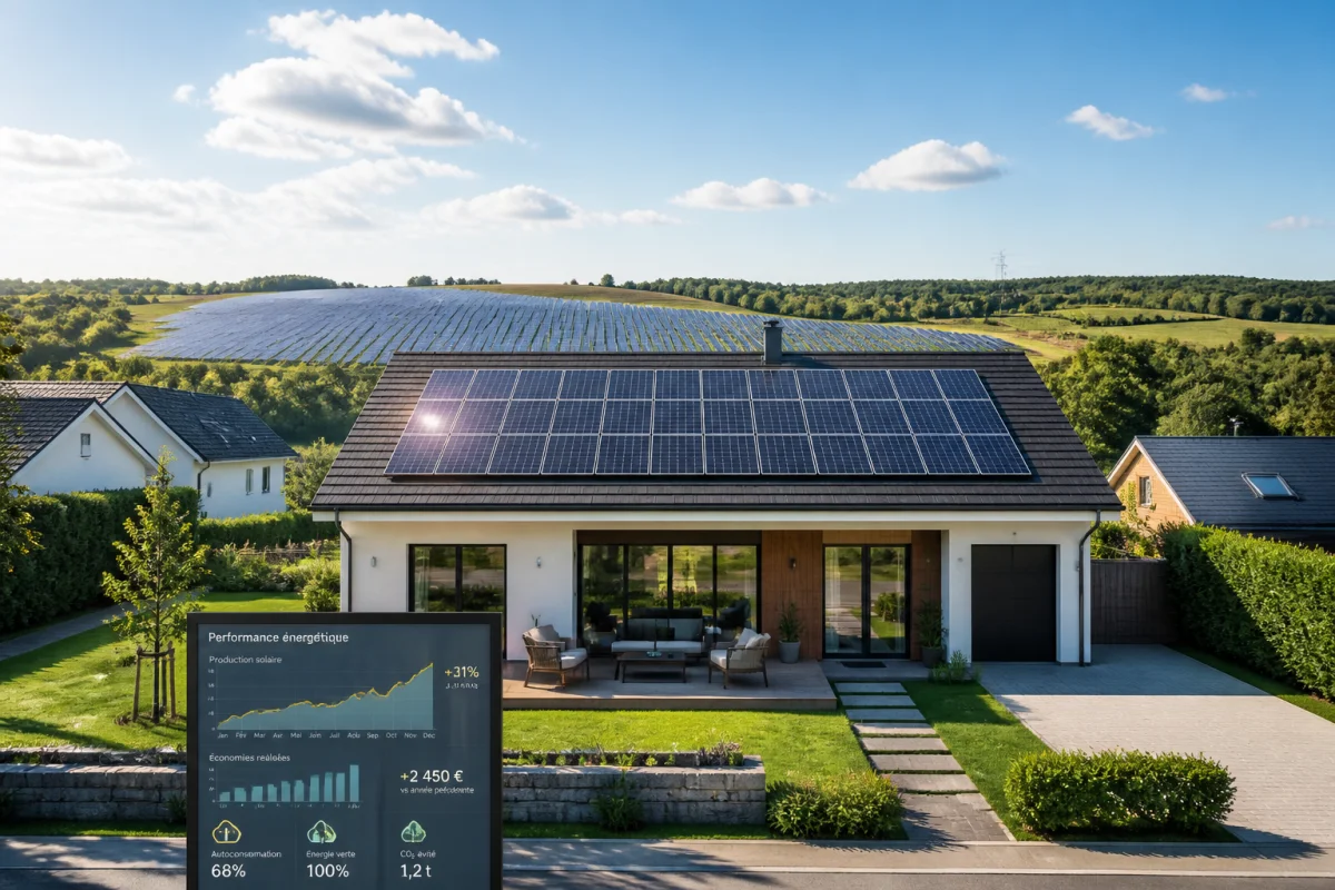 Rentabilité panneaux solaires maison