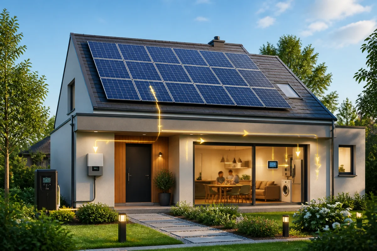 Autoconsommation solaire maison pour réduire durablement ses dépenses